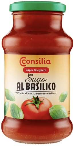 [328500] Consilia - Sugo Pomodoro e Basilico 400g